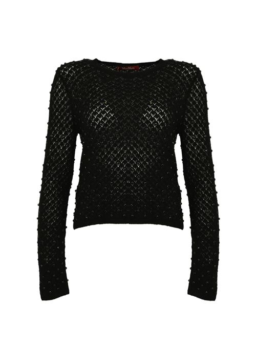 Maglia Rally in filato di lana e mohair ricamato MAX MARA STUDIO | 2526366014600002